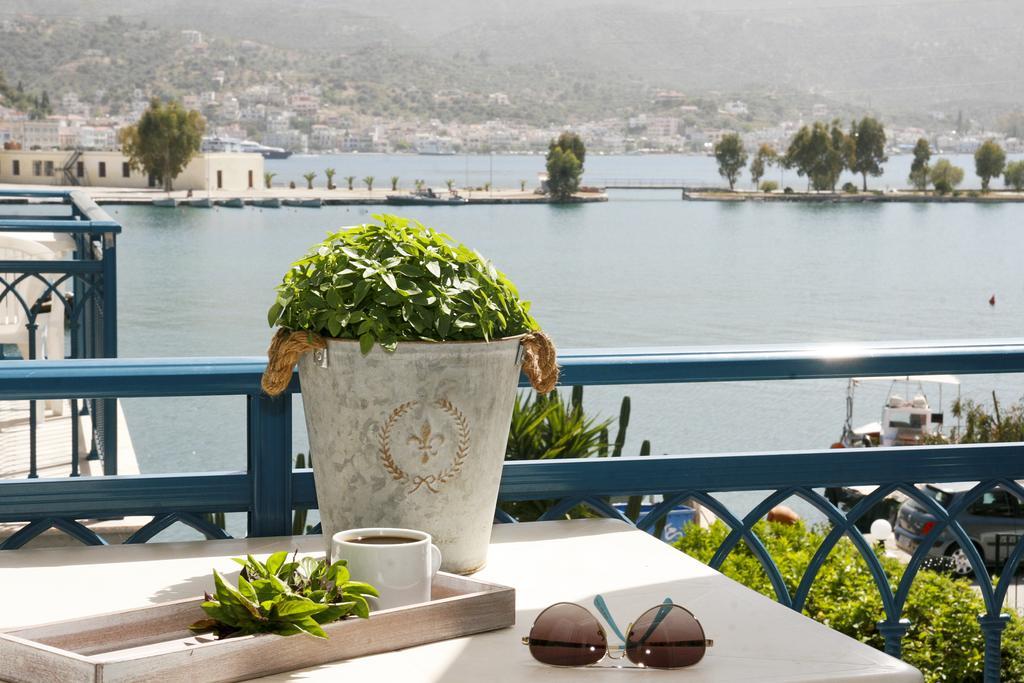 Drossinos Studios Poros Town Bagian luar foto